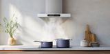 Ciarra Dynamic Campana extractora de pared con control táctil y Wifi 60cm CBCW6102-OW