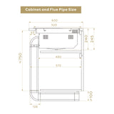 Ciarra ONE 39cm Electric Induction Hob with Integrated Plasma System CBBEH392BF Extractor Hob