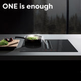 Ciarra ONE 83cm Electric Induction Hob with Integrated Plasma System CBBEH834BBFF Extractor Hob