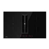 Ciarra ONE 83cm Electric Induction Hob with Integrated Plasma System CBBEH834BBF Extractor Hob