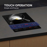 Ciarra ONE 39cm Electric Induction Hob with Integrated Plasma System CBBEH392BF Extractor Hob