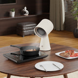 Ciarra HOOD TO GO Hotte de Cuisine Portable de Bureau Ombre Noir CBPHW01