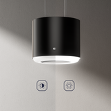 Ciarra Hotte Îlot Contrôle WIFI+APP Classe A+ Noir CBCB4838-OW