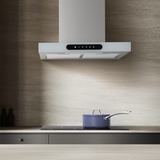 Ciarra Dynamic Campana extractora de pared con control táctil y Wifi 60cm CBCW6102-OW