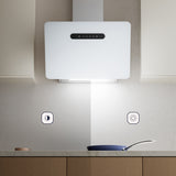 Ciarra Hotte Inclinée Contrôle WIFI+APP Classe A+++ Blanc CBCW6736K-OW