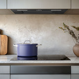 Ciarra Hotte de Cuisine Encastrable 60cm 3 Vitesses Noire CBCB6926A-OW