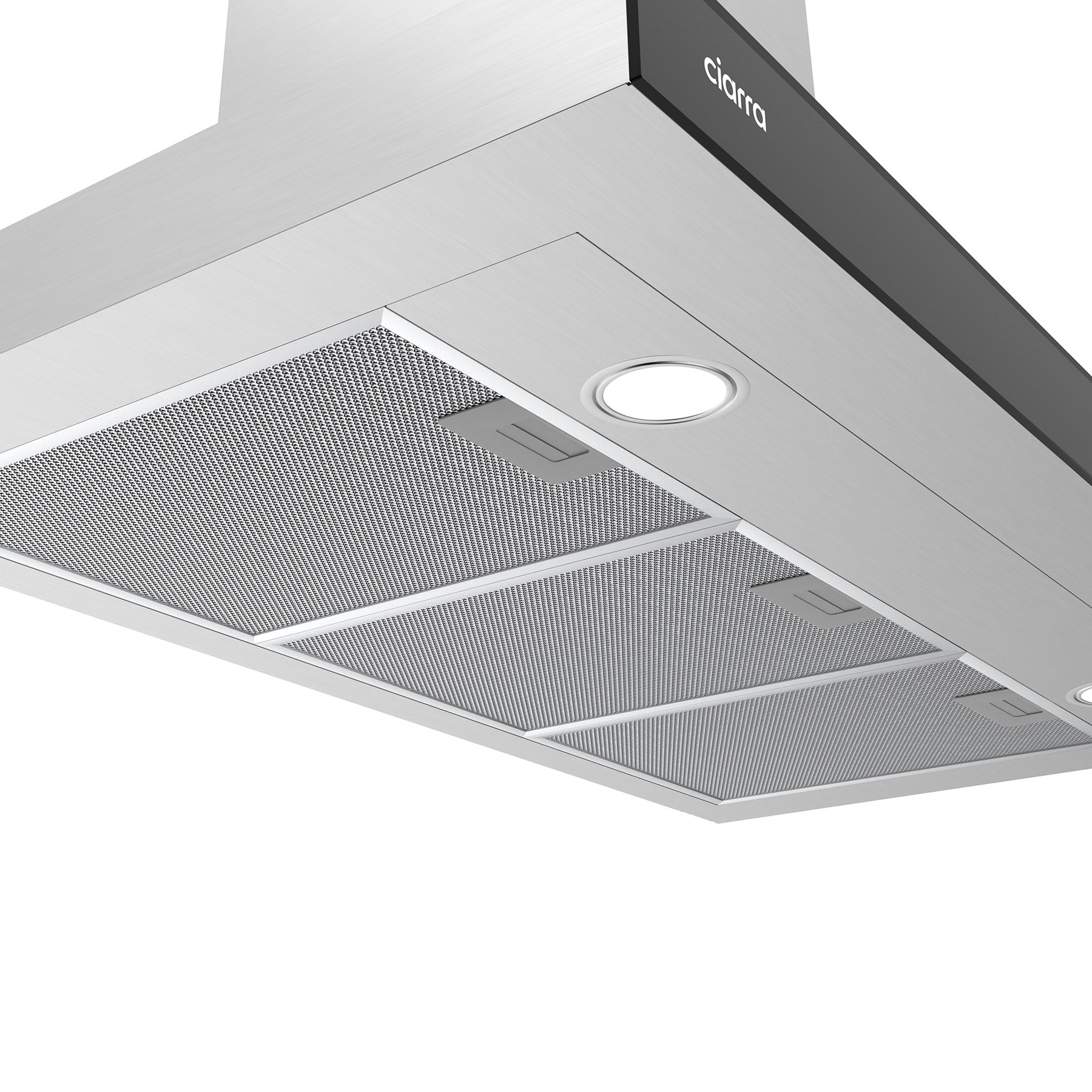Ciarra Campana extractora de pared de 90cm con control táctil CBCS9102-OW