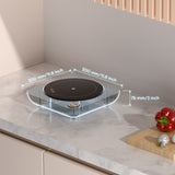 Ciarra Donut Plaque de Cuisson à Induction Portable Simple 2000W avec Minuterie 4 Heures | Midnight Dream
