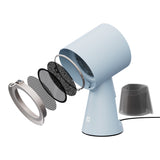 Ciarra HOOD TO GO Hotte de Cuisine Portable de Bureau Baby Blue