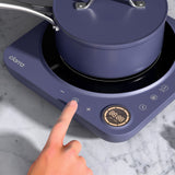 Ciarra Donut Plaque de Cuisson à Induction Portable Simple 2000W avec Minuterie 4 Heures | Midnight Dream