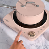 Ciarra Donut Plaque de Cuisson à Induction Portable Simple 2000W avec Minuterie 4 Heures | Sakura Candy