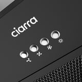 Ciarra Hotte de Cuisine Encastrable 60cm 3 Vitesses Noire CBCB6926A-OW