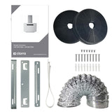 Ciarra Hotte Inclinée Contrôle WIFI+APP Classe A+++ Blanc CBCW6736K-OW