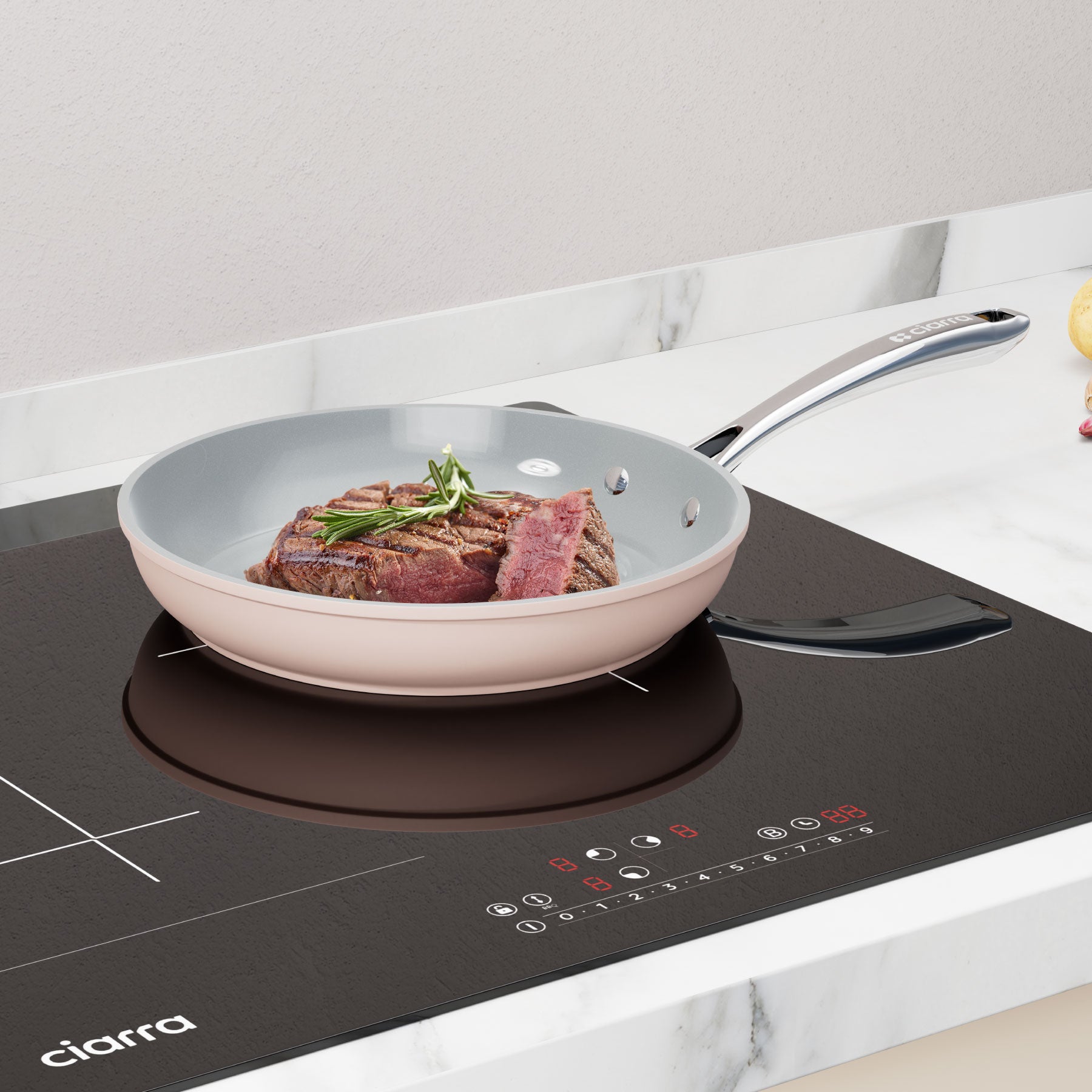 Ciarra Beyond Batterie de cuisine Sakura Candy (4 pièces)