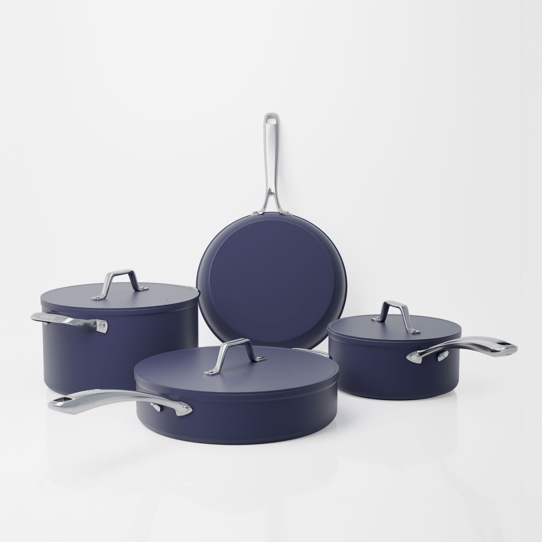 Ciarra Beyond Batterie de cuisine Orangina (4 pièces)