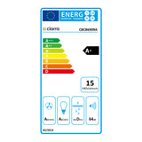Ciarra Hotte Escamotable 60cm Hotte Tiroir Encastrable Classe A+, Tactile, LED CBCB6909A-OW