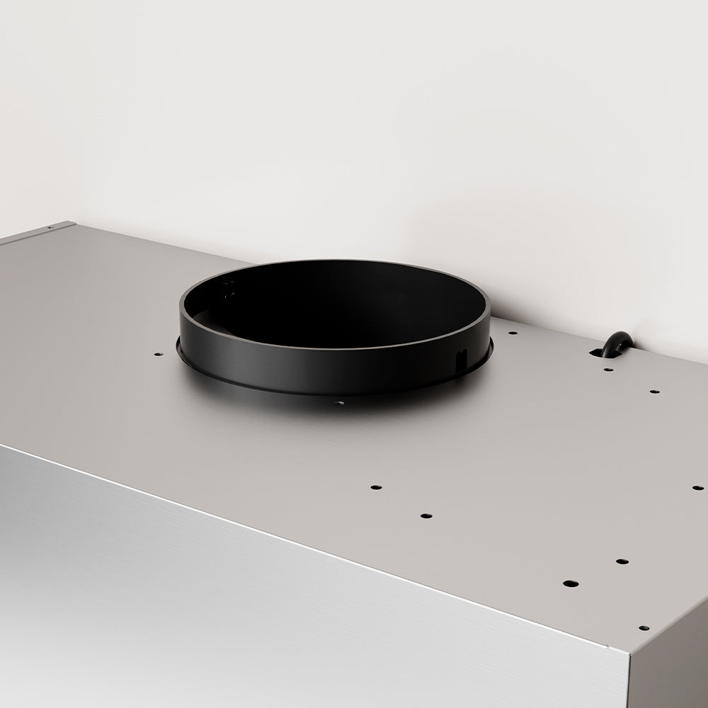 Ciarra Hotte Escamotable 60cm Hotte Tiroir Encastrable Classe A+, Tactile, LED CBCB6909A-OW
