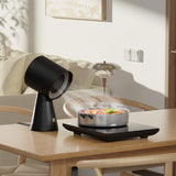 Ciarra HOOD TO GO Hotte de Cuisine Portable de Bureau Ombre Noir CBPHB01