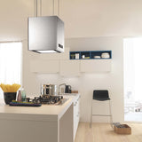 Intelligente Hotte aspirante îlot CIARRA 40cm CBCS4820-OW