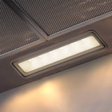 CIARRA Hotte Murale 60cm 370m³/h Recyclage ou Evacuation Classe A CBCS6201-OW