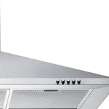 CIARRA Hotte Silencieux 90cm avec 3 Filtres à Graisse Inox CBCS9201-OW