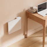 Ciarra Radiateur à inertie sèche radiateur electrique connecté economique céramique WiFi 1500W | Double cœur de chauffe céramique + film aluminium CBHTD15A-W