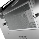 CIARRA Hotte Inclinée Silencieuse Classe A++ 3 Vitesses CBCB6736C-OW