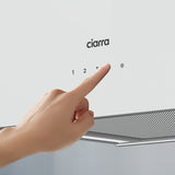 Ciarra Hotte Îlot 700m³/h Contrôle Tactile+WIFI Lumière UV Blanc CBCS4850-OW
