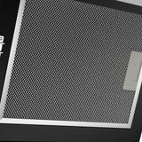 Ciarra Hotte Aspirante Decorative Hotte Noire Hotte Murale Inclinée 60cm avec Commandes Tactiles et Éclairage LED CBCB6765B-OW