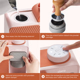 Ciarra BloomBox Cafetiere Expresso Machine à Expresso Portable 15 Bar, Écologique Sans Capsule, Maison & Extérieur