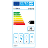 CIARRA Hotte Intégrée 60cm 3 Vitesses Recyclage ou Evacuation Noir CBCB6903-OW