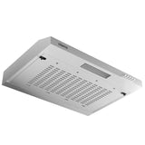 CIARRA Hotte Intégrée 60cm avec LED Eclairage Inox CBCS6903-OW