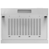 CIARRA Hotte Intégrée 60cm avec LED Eclairage Inox CBCS6903-OW