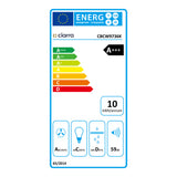 Ciarra Dynamic Hotte Aspirante 90cm Hotte Blanche WiFi APP Connectée 3 Vitesses Blanc CBCW9736K