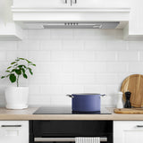 CIARRA Hotte Intégrée Groupe Filtrant 52cm 3 Vitesses Inox CBCS5913D