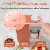 Ciarra BloomBox Cafetiere Expresso Machine à Expresso Portable 15 Bar, Écologique Sans Capsule, Maison & Extérieur