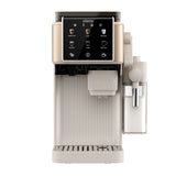 Ciarra Machine à café à Grain Cafetière Broyeur Machine à Café Percolateur avec Broyeur et Mousseur Automatique - Machine Expresso Manuelle Tout-en-Un pour Espresso, Latte et Cappuccino | CBSACM-D6