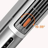 Ciarra Radiateur d appoint Chauffage Ceramique & Ventilateur 2-en-1 | Ultra Fin, 3 Vitesses de Ventilation, Arrêt Automatique, Coque Anti-brûlure