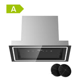 Ciarra 52cm Hotte Aspirante Casquette Hotte Encastrable, Commande Gestuelle & Tactile, Silencieuse CBCB5931C-OW