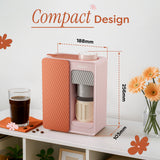 Ciarra BloomBox Cafetiere Expresso Machine à Expresso Portable 15 Bar, Écologique Sans Capsule, Maison & Extérieur