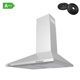 Ciarra 60cm Campana extractora de pared CBCS6201-OW