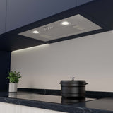 CIARRA Hotte Intégrée Groupe Filtrant 52cm 3 Vitesses Inox CBCS5913A-OW