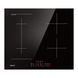 CIARRA 7200W Plaque à Induction 4 Feux 1 FlexZone Boosters CBBIH4BF-OW