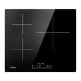 CIARRA 6200W Plaque à Induction Encastrable 3 Foyers Fonction Booster CBBIH3B-OW