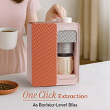 Ciarra BloomBox Cafetiere Expresso Machine à Expresso Portable 15 Bar, Écologique Sans Capsule, Maison & Extérieur