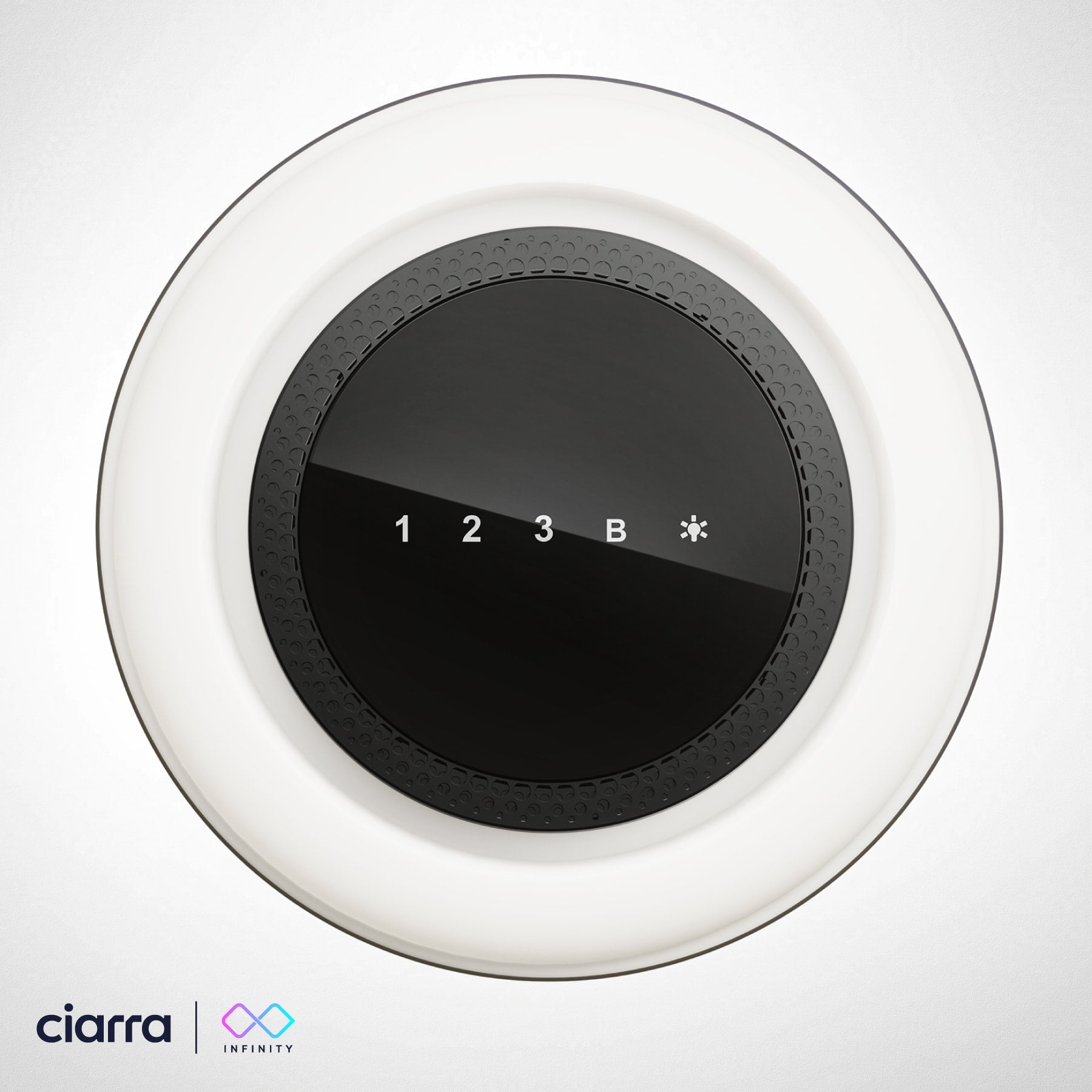 Ciarra INFINITY Intelligente Plasma Îlot Hotte CBCB4833-OW