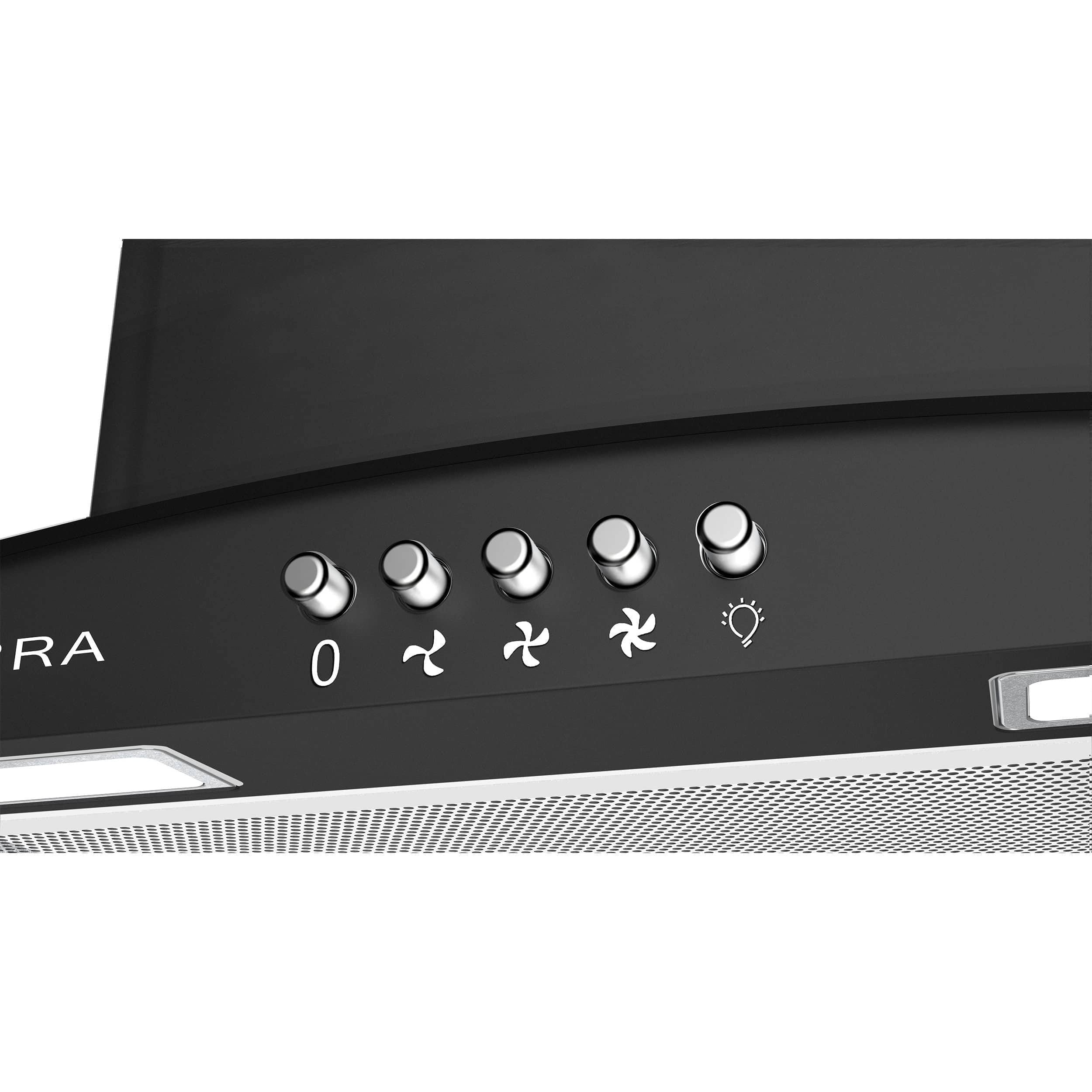 Ciarra Hotte Silencieuse 60cm 370m³/h Eclairage LED – CIARRA Appliances